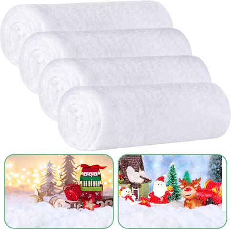 artificial snow blanket 30 square feet